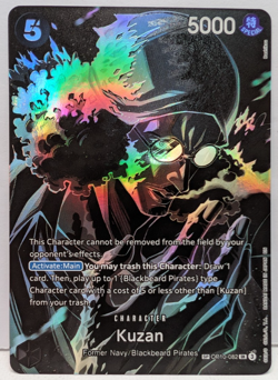 Kuzan SP OP10-082 English SR Legacy Master One Piece Card Game - Image 1