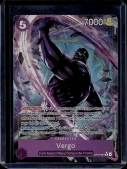 OP14-061 Vergo Alt Art One Piece The Azure Sea's Seven English Near Mint - Image 1