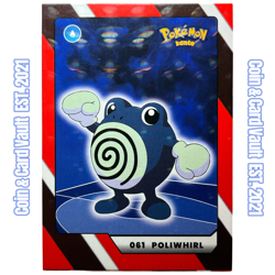 Poliwhirl 061 Pokemon Kantu Peru 2025 Trading Card - Image 1