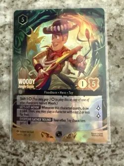 Ravensburger Disney Lorcana Woody - Jungle Guide Enchanted 54/P3 Cold Foil - Image 1