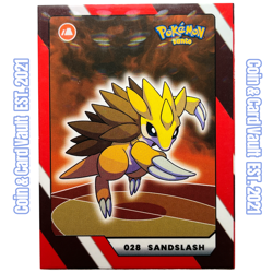 Sandslash 028 Pokemon Kantu Peru 2025 Trading Card - Image 1
