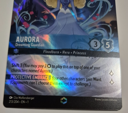Disney Lorcana The First Chapter Enchanted Aurora Dreaming Guardian EN NM Rare - Image 3