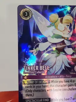 Tinker Bell - Snowflake Collector (Store Championship) 34 Disney Lorcana... - Image 4