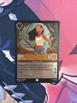 Nani - Protective Sister 17/204 Cold FOIL Disney Lorcana Fabled NM TCG - Image 1