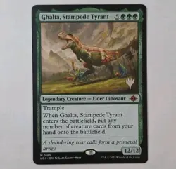 GHALTA, STAMPEDE TYRANT Lost Caverns of Ixalan Magic The Gathering MTG M/NM - Image 1