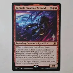 Tannuk, Steadfast Second Edge of Eternities Magic The Gathering MTG M/NM Promo - Image 1