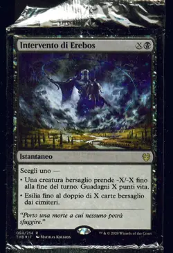 MTG Intervento di Erebos / Erebos's Intervention - FOIL Prerelease IT Sealed - Image 1