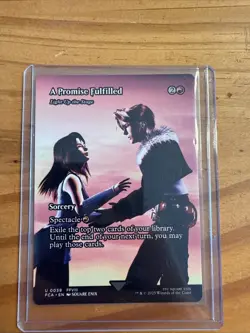 A Promise Fulfilled - Light Up the Stage (Showcase) (Foil) Final Fantasy MTG - Image 1