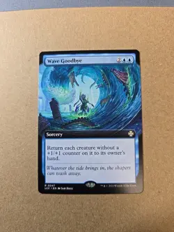 Wave Goodbye Extended Art R Regular #47 | LCC LCI Commander | MTG - Image 1