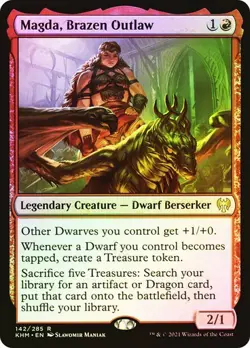 MTG - Magda, Brazen Outlaw - Foil - Kaldheim - Magic the Gathering - Image 1