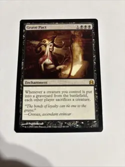 Near Mint, English - 1 x MTG Grave Pact Commander 2011 - Image 1