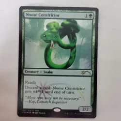 2x MTG FOIL Noose Constrictor FNM Promo NM Near Mint Magic the Gathering - Image 3