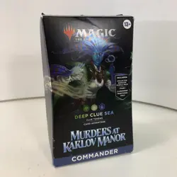 NEW, Sealed - MTG Murders at Karlov Manor - Commander Deck - Deep Clue Sea - Image 1