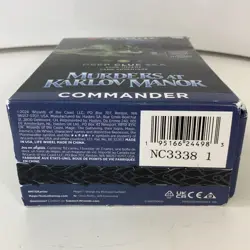 NEW, Sealed - MTG Murders at Karlov Manor - Commander Deck - Deep Clue Sea - Image 5