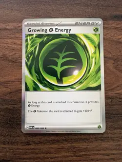 Pokemon - Growing Energy 086/088 - Perfect Order Holo Rare - NM - Image 1