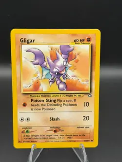 Gligar 59/111 Common Neo Genesis Pokemon Unlimited Moderately Played - Image 1