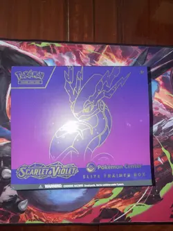 Pokemon Center Scarlet Violet Miraidon Elite Trainer Box ETB Sealed Exclusive - Image 1