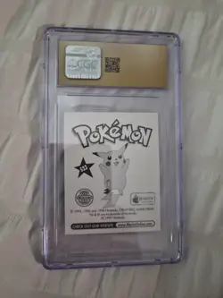 Pokemon Merlin Series 1 1998 Mew S23 Special Glitter Pristine CGC 10 - Image 2