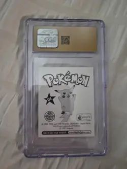 Pokemon Merlin Series 1 1998 Nurse Joy S34 Special Glitter Pristine CGC 10 - Image 2