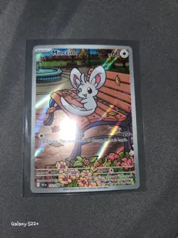 Pokemon TCG: Black Bolt (152/086) Minccino Illustration Rare (NM) - Image 1
