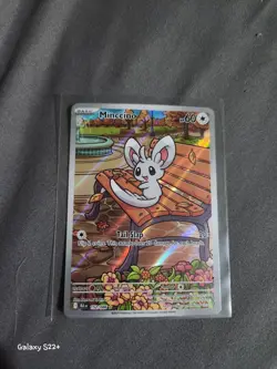 Pokemon TCG: Black Bolt (152/086) Minccino Illustration Rare (NM) - Image 2