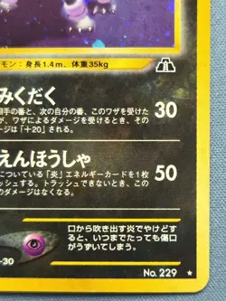 Pokemon TCG Crossing the Ruins... Houndoom 229 Holo Japanese - Image 4