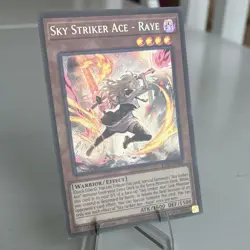 Yu-Gi-Oh! Konami Sky Striker Ace - Raye L2GD-ENS01 Secret Rare Holo 1st Ed - Image 2