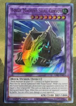 Fossil Machine Skull Convoy - Yugioh 1st Edition GFP2-EN019 - Near Mint - Image 1