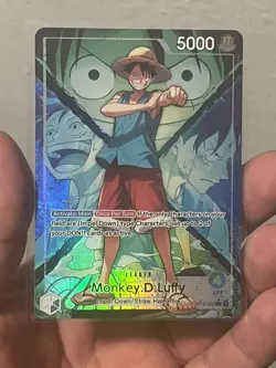 Monkey.D.Luffy Leader Alternate Art OP16-022 read description Great Deal - Image 2
