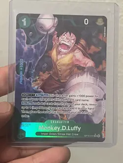 Monkey.D.Luffy Leader Alternate Art OP16-022 read description Great Deal - Image 4