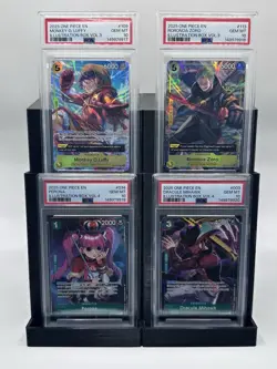 ALL PSA 10 Sequenced One Piece Illustration Box Vol 3 & Vol 4 Promo Set - Image 1