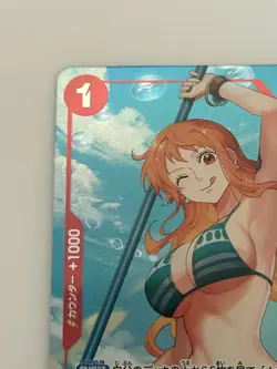 Nami Alt Art OP01-016 R Parallel Romance Dawn Japanese One Piece - Image 5