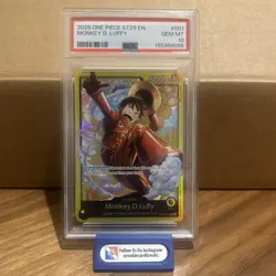 2026 One Piece ST29 Monkey D. Luffy PSA 10 - Image 1