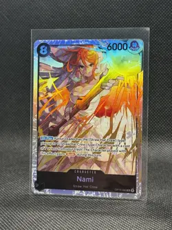 Nami OP15-086 SR Adventure on Kami's Island One Piece NM - Image 2