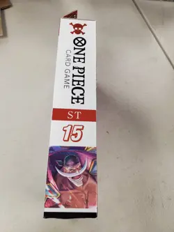 ONE PIECE TCG Edward Newgate (RED) STARTER DECK (ST-15) With PRB Pack New Sealed - Image 4