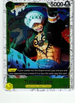 Trafalgar Law (Pirate Foil) P-088 Premium Booster -The Best- Vol. 2 One Piece LP - Image 1