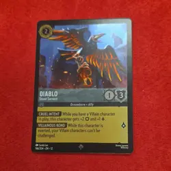 Disney Lorcana TCG Diablo - Stone Servant 196/204 Cold Foil Legendary EN - Image 1