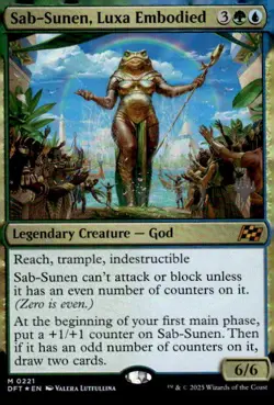 Sab-Sunen, Luxa Embodied M Promo Pack: Aetherdrift 221 NM Foil - Image 1