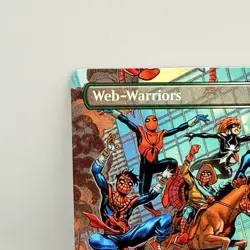 Web-Warriors 0203 Marvel Secret Lair MTG Magic Spider-Man Spider Hero 2025 - Image 3