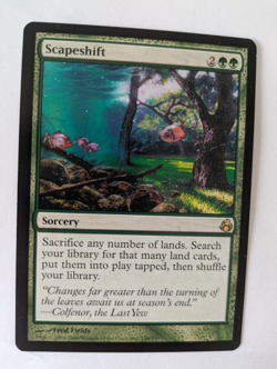 Scapeshift Morningtide MTG NM Free shipping with tracking - Image 1