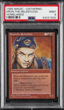 1995 MTG HOMELANDS ERON THE RELENTLESS PSA 9 - Image 1