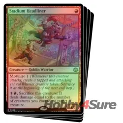 Foil Stadium Headliner X4 M/NM Magic: The Gathering MTG Tarkir: Dragonstorm - Image 1