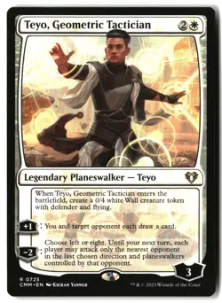 MTG Teyo, Geometric Tactician [CMM - 725] LP - Image 1