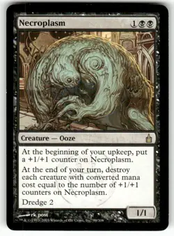 Necroplasm 98 Rare Ravnica: City of Guilds Magic: The Gathering Near Mint - Image 1