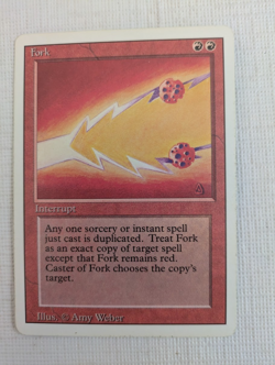 Fork Revised MTG Lightly played Free shipping with tracking - Image 1