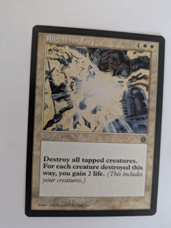 Righteous Fury Portal MTG NM Free Shipping with tracking - Image 1