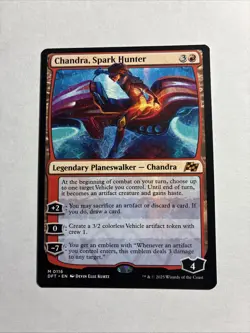 Chandra, Spark Hunter - Aetherdrift MTG Plus Bonus Card!!! - Image 1