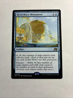 Riverchurn Monument - Aetherdrift MTG Plus Bonus Card!!! - Image 1
