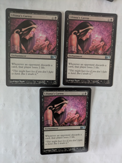 3 Liliana's Caress M11 MTG NM Free shipping with tracking - Image 1