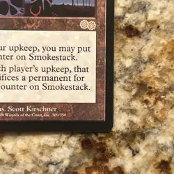 MTG Smokestack Urza's Saga NM - Image 4